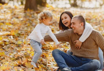 Fall family image