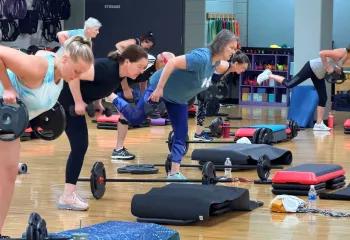 Picture of a group power class