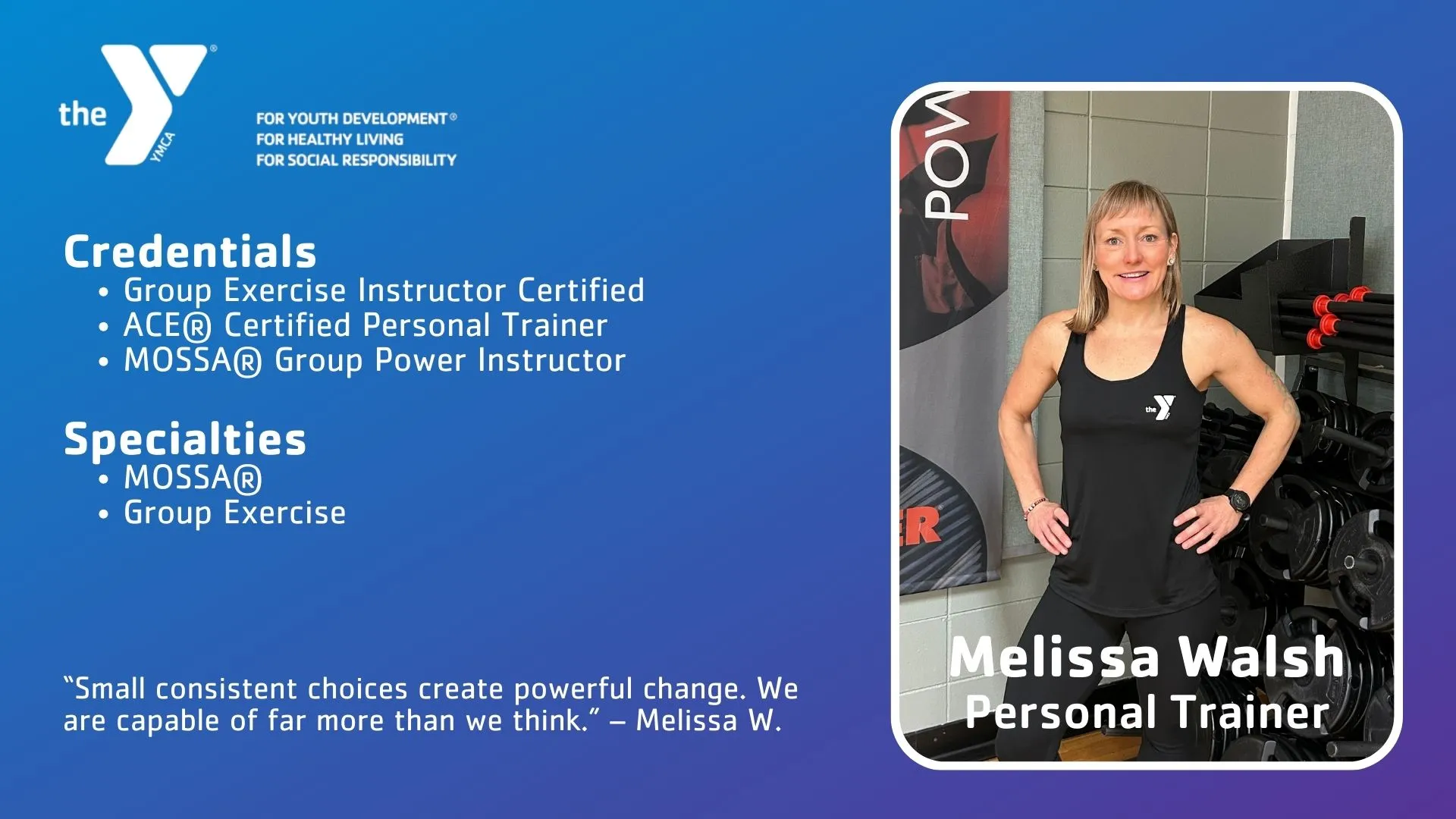 Bio of Melissa Walsh