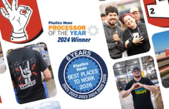 Redline Plastics won processor of the year and best place to work