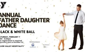 Advertisement for the Father Daughter Dance