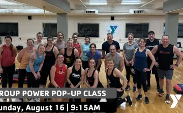 Picture of a group power class